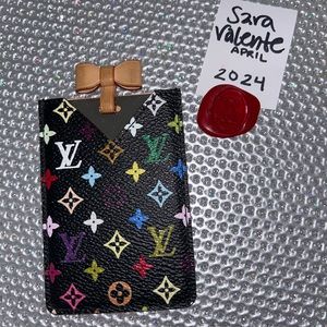Louis Vuitton Multicolor Noir Mirror/ Cardholder